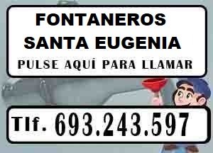 Fontaneros Santa Eugenia Madrid Urgentes